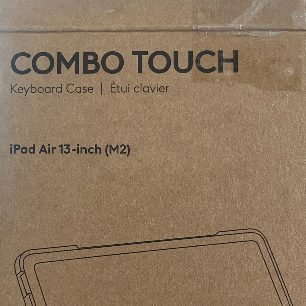 Logitech Combo Touch Keyboard Case for iPad Air 13-inch (M2) - Tan